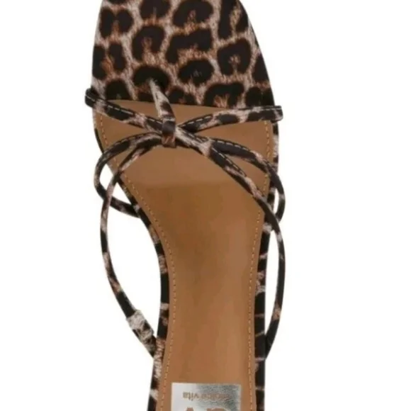 DV by Dolce Vita Animal Print Strappy Heels Size 9 New Never Worn - Picture 8 of 12